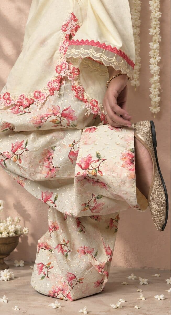 Yellow and Pink Farshi