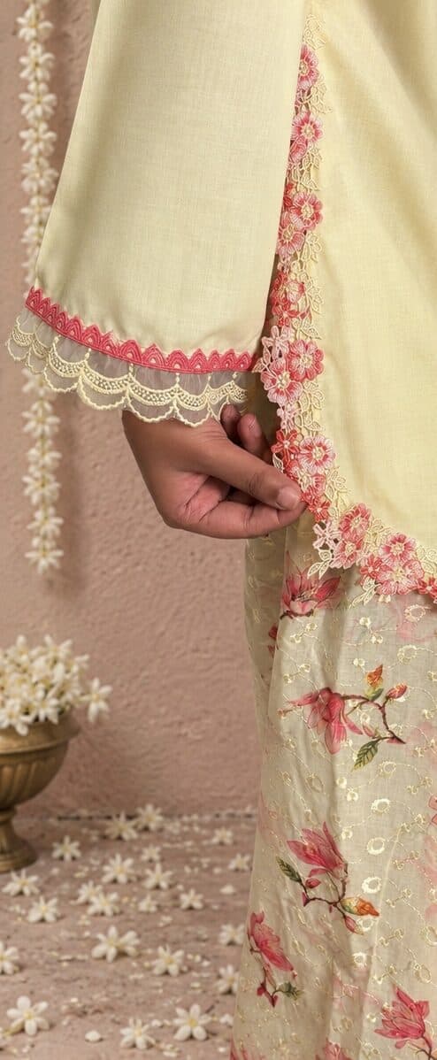 Yellow and Pink Farshi